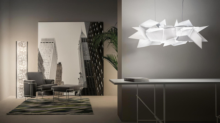 Lampa wisząca Slamp CRDSM00WHT06T00000EU Cordoba White