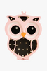 Nocna lampka dla dzieci HappyMoon "OWL" Pink