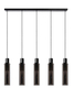 Lampa wisząca Lucide ORLANDO 74404/05/65 czarny