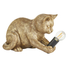 Lampa stołowa Endon Lighting Kitten 107389 złoty