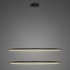 Lampa Ledowe Okręgi No.2 120cm 3k czarna Dali