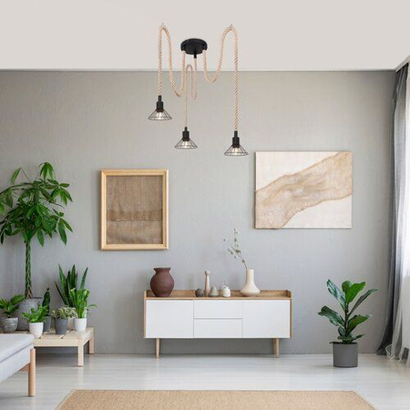 Lampa wisząca Rabalux Daryl 5272 czarny