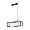 Lampa wisząca Zuma Line MD3115-3-3BT PIRO LAMPA WISZĄCA CZARNA/BLACK