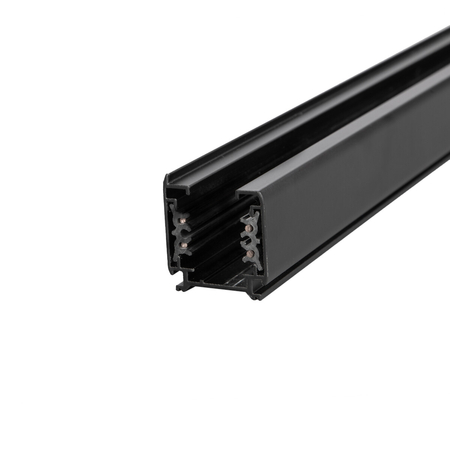 Milagro Prowadnica Track Czarny 3-Obwodowy 2m + Zasilanie ML2136 CZARNY