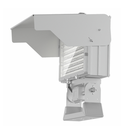 Wysokomasztowa lampa LED Greenie TitanBeam 30° 750W do precyzyjnego oświetlenia dużych powierzchni 7 lat gwarancji 5000K 1-10VDim