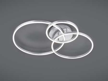 Lampa sufitowa Trio 670810607 srebrny