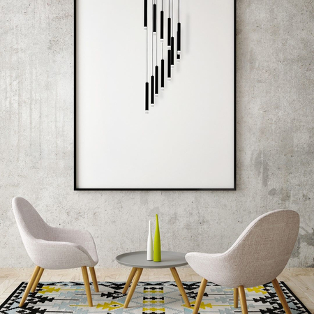 Lampa wisząca Milagro ML6161 Carbon