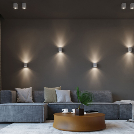Sollux Lighting Kinkiet ORBIS beton SL.0486