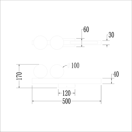 Milagro Kinkiet Magnet 13W+2xG9 3000/4000K Biały ML1139 BIAŁY