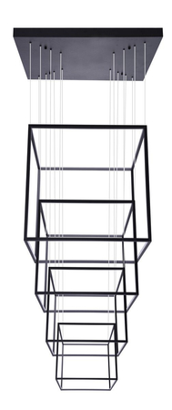 Lampa wisząca OPERA XL BLACK Azzardo AZ3139 czarny