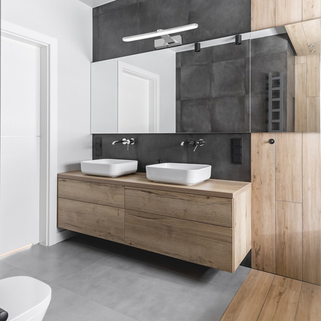 Milagro Kinkiet SPLASH CHROME 40cm 8W LED ML5613 CHROM