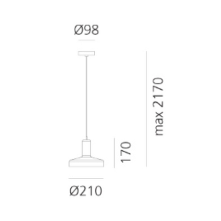 Lampa wisząca Artemide DAL0027O14 Stablight C LED