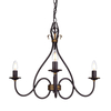 Żyrandol Elstead Lighting Windermere brąz WM3