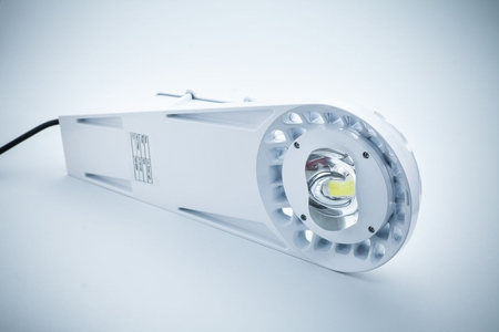 Oprawa uliczna LED Greenie Bridgelux 20W MeanWell driver IP65 aluminiowa biała obudowa CW