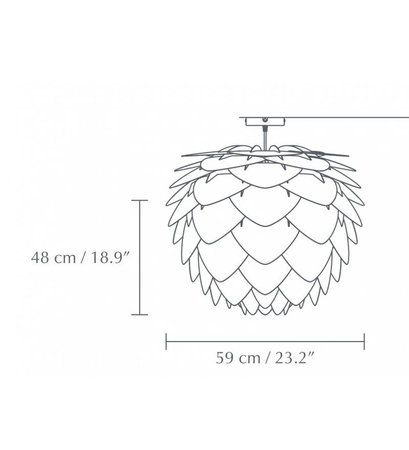 Lampa Umage 2147 Aluvia mini brushed bronze