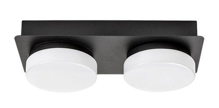 Lampa łazienkowa Rabalux Attichus 75002 czarny matowy