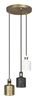 Lampa wisząca Rabalux Alberta 5092 złoty