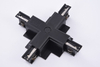 Łącznik szynowy TRACK 3LINE X CONNECTOR GIPS BK Azzardo AZ4302 black