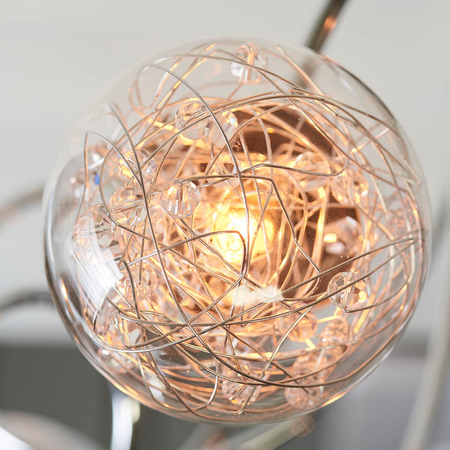 Lampa sufitowa Endon Lighting Auria 76349 chrom