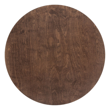 Kinkiet Nowodvorski RING TIMBER LED XXL 11178 Ciemne drewno Czarny