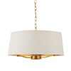 Endon Lighting Lampa wisząca 67667 biały/złoty