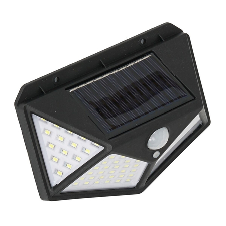 Eko-Light Lampa Solarna Batman 4000K IP44 EKO0617 CZARNY