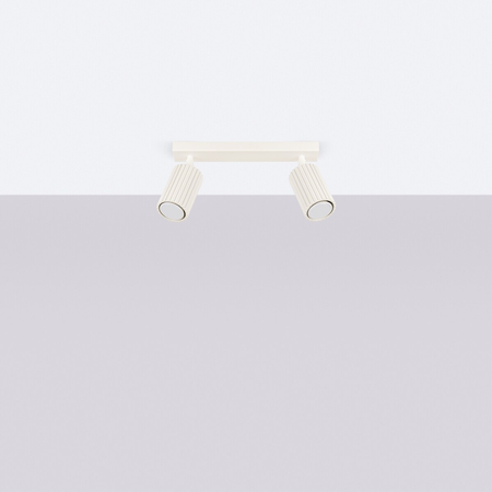 Sollux Lighting Plafon KARBON 2 beżowy SL.1599