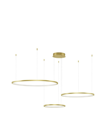 Lampa wisząca Luces Exclusivas ABAJO - złoty LE43297