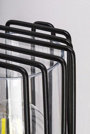 Kinkiet zewnętrzny Rabalux Haren 77083 czarny