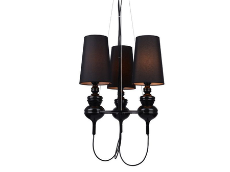 Lampa wisząca Azzardo AZ2163 Baroco 3 black