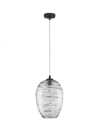Lampa wisząca Luces Exclusivas BAMBU - czarny mat LE43419