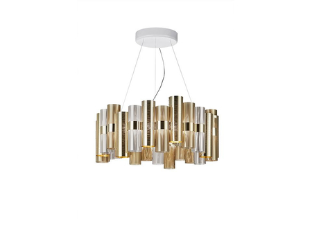 Lampa wisząca Slamp LAL87SOS00W3OF000 La Lollo Large Gold