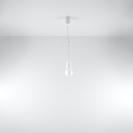 Sollux Lighting Lampa wisząca DIEGO 1 biała SL.0569