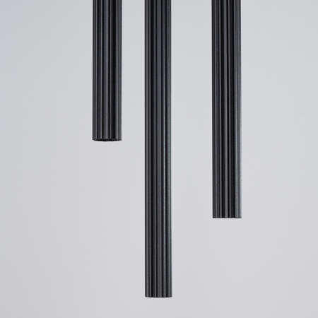 Sollux Lighting Lampa wisząca ARCHE 3P czarna SL.1341