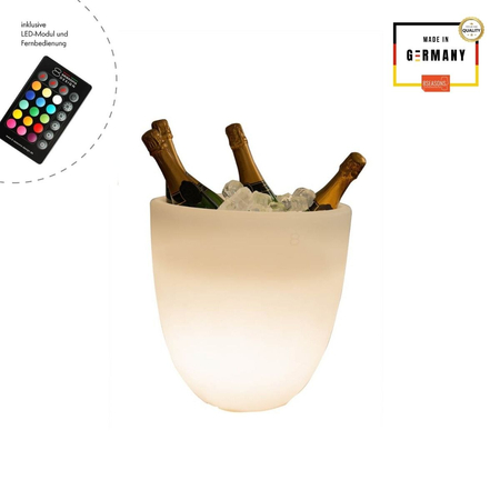 Cooler LED Lampa zewnętrzna ogrodowa 2700K RGB 39cm 32090L biały