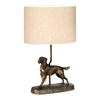 Lampa stołowa Elstead Lighting Rufus brązowy DL-RUFUS-TL