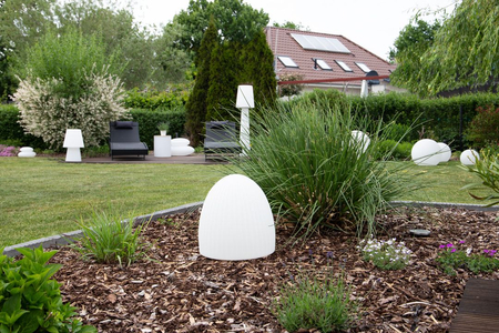 Lampa stojąca No.1 zewnętrzna ogrodowa 2700K RGB 160cm, biały 32563L