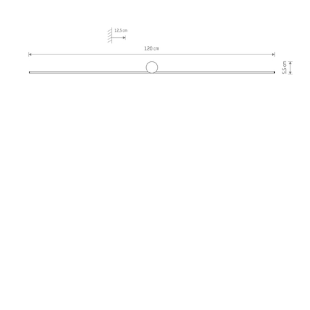 Kinkiet Nowodvorski SPIN LED 11585 Biały
