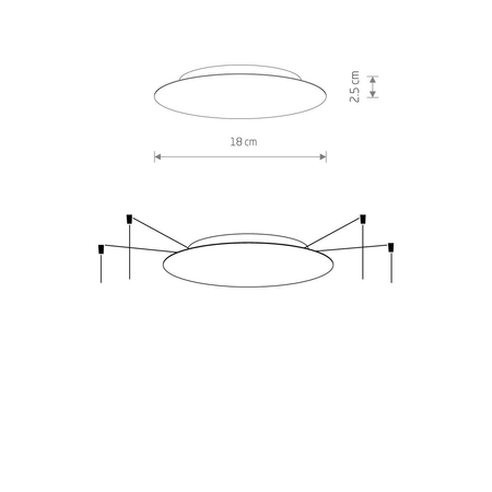 CAMELEON CANOPY A MINI Nowodvorski 10264 złoty