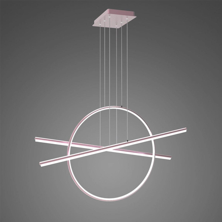 Lampa wisząca Linea No.3 3k różowo złota