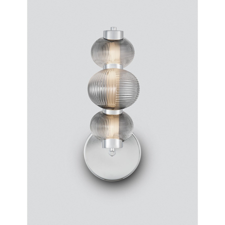 Kinkiet Luces Exclusivas TANVERA LE45208 szary i odcienie szarości