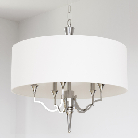 Cosmo Light Lampa wisząca WASHINGTON P05922NI-WH