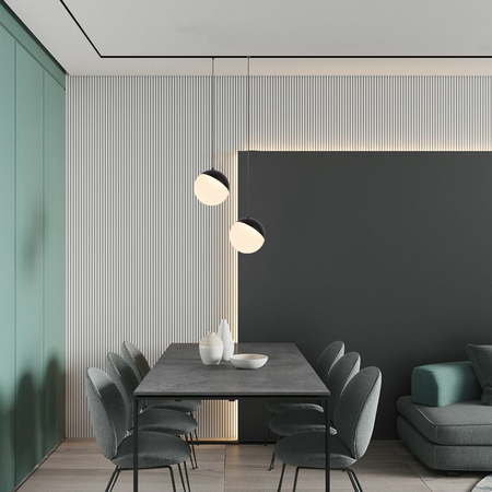 Lampa wisząca Abigali LWQ-M23B Magneto (48V, ściemnianie 1-10V) 7W 3000K CRI>90