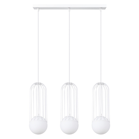 Sollux Lighting Lampa wisząca BRINA 3L biała SL.1333