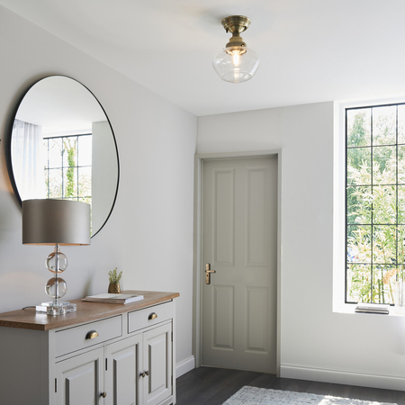 Lampa sufitowa Endon Lighting Camberley 97687 mosiądz