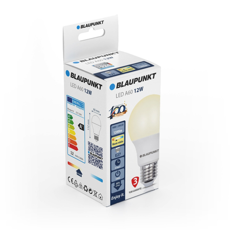 Blaupunkt Żarówka LED E27 12W barwa ciepła