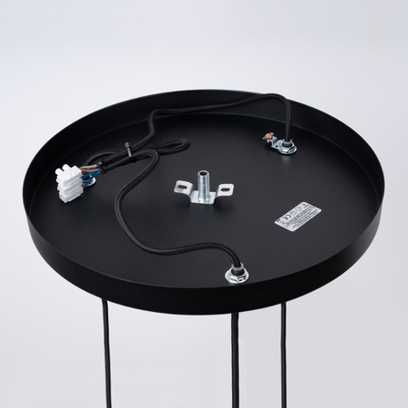 Sollux Lighting Lampa wisząca BRINA 3P czarna SL.1336