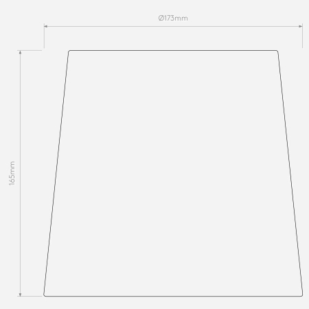 Klosz/Abażur Astro Cone 173 5018031 Biały
