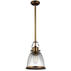 Lampa wisząca Elstead Lighting Hobson mosiądz FE-HOBSON-P-M-AB