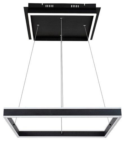 Lampa wisząca Rabalux Quadro 3085 czarny matowy